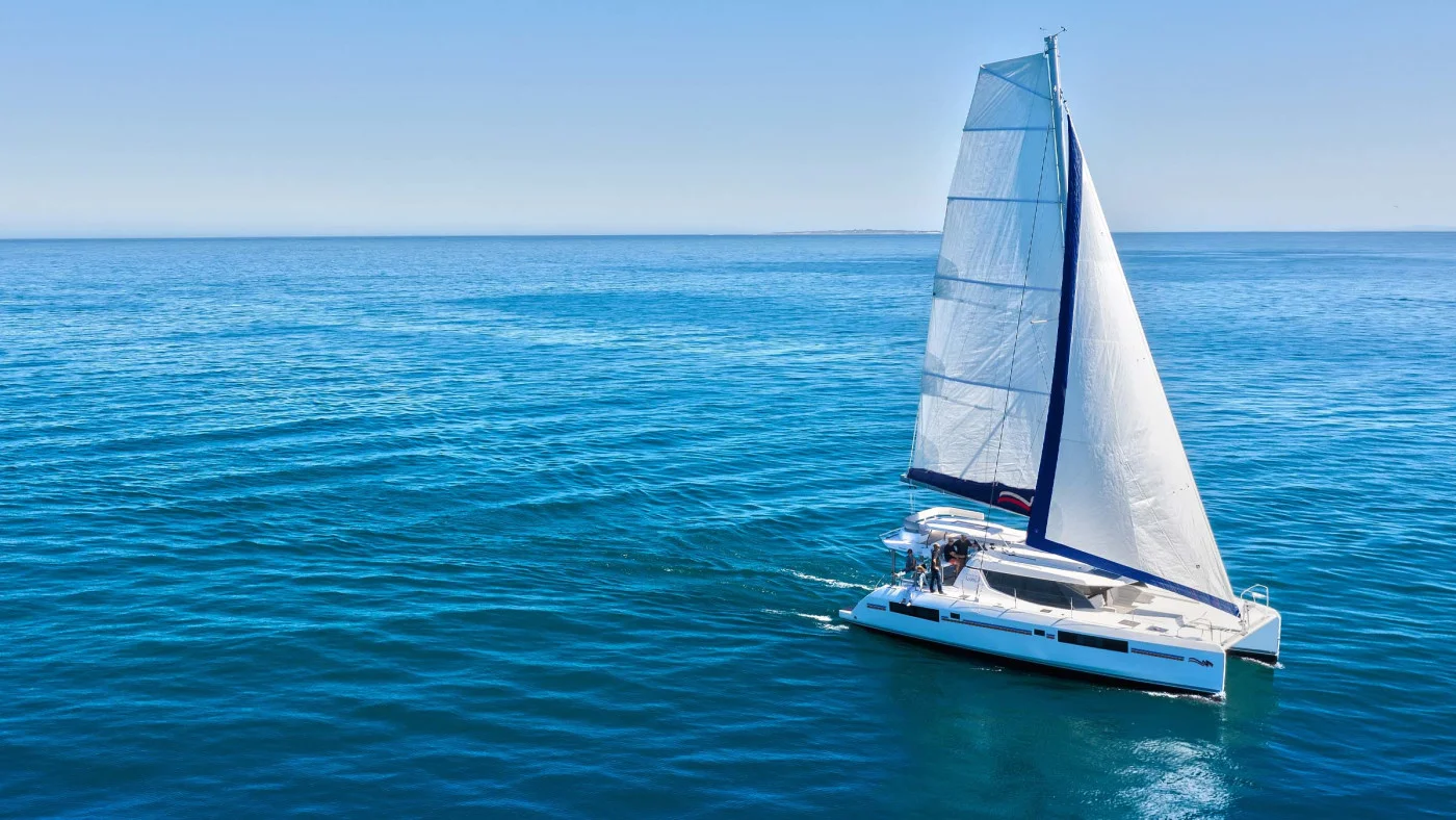 Moorings 4500L — Leopard 45 sail catamaran, builder photo