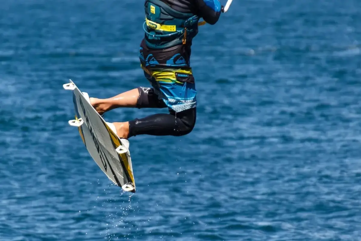 Kitesurfing at La Ventana